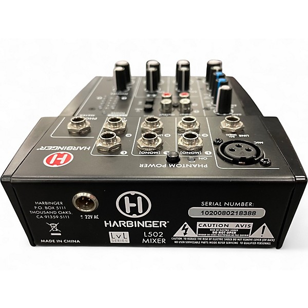 Used Harbinger L502 Unpowered Mixer