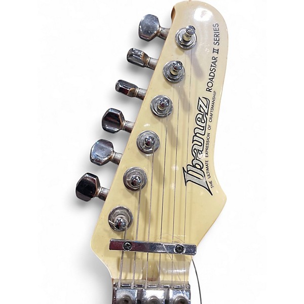 Used Ibanez roadstar ii White Solid Body Electric Guitar