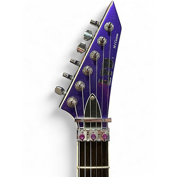 Used Ltd M-1 Custom '87 Metallic Purple Solid Body Electric Guitar