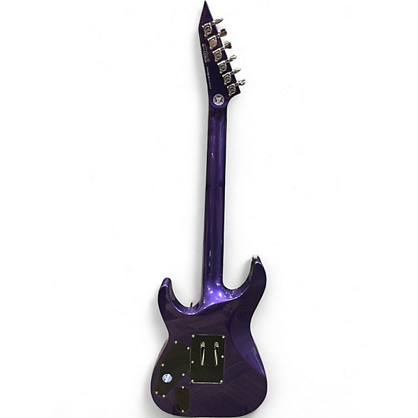 Used Ltd M-1 Custom '87 Metallic Purple Solid Body Electric Guitar
