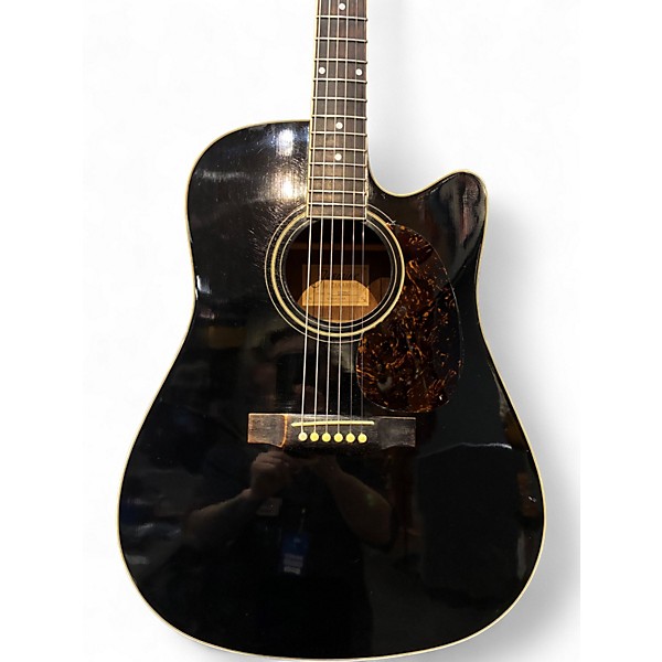 Used Jasmine ES31C Black Acoustic Electric Guitar