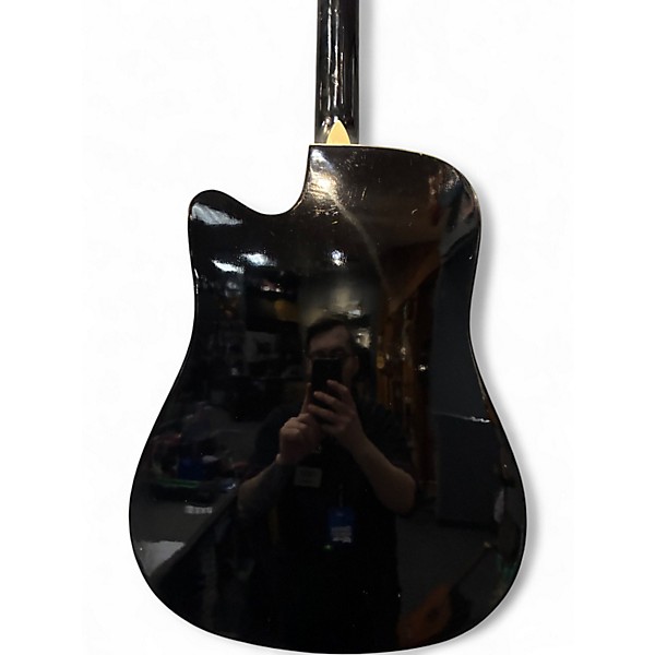 Used Jasmine ES31C Black Acoustic Electric Guitar