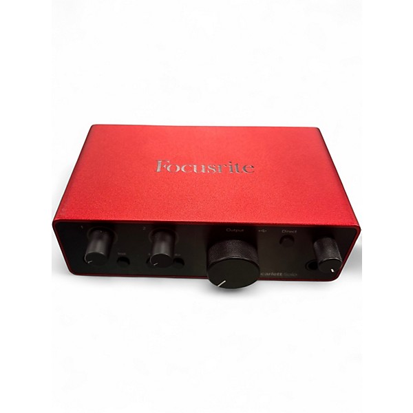 Used Focusrite Scarlett Solo Audio Interface