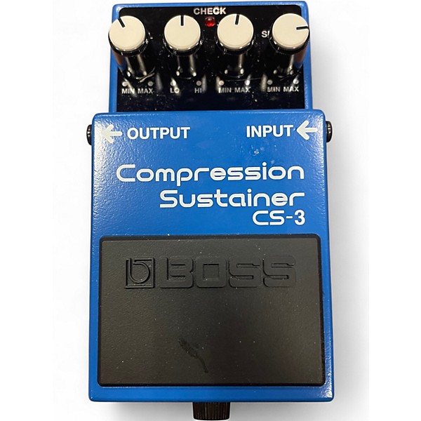 Used BOSS CS3 Compressor Sustainer Effect Pedal