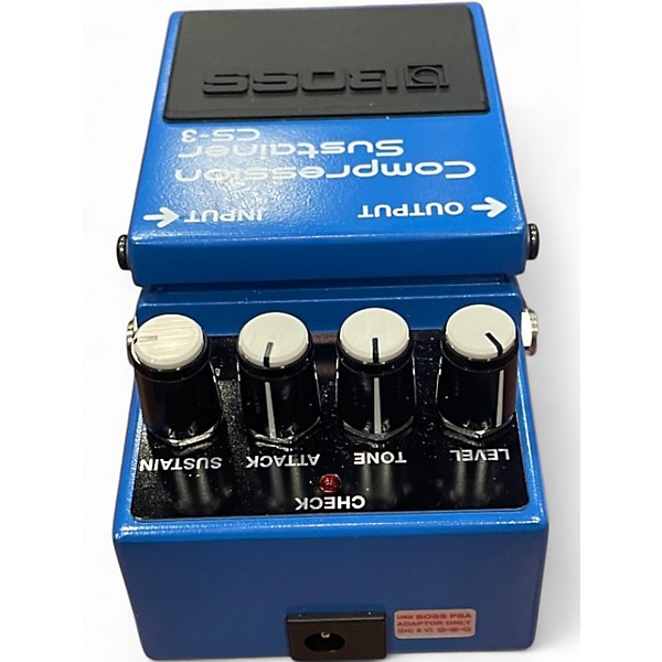 Used BOSS CS3 Compressor Sustainer Effect Pedal