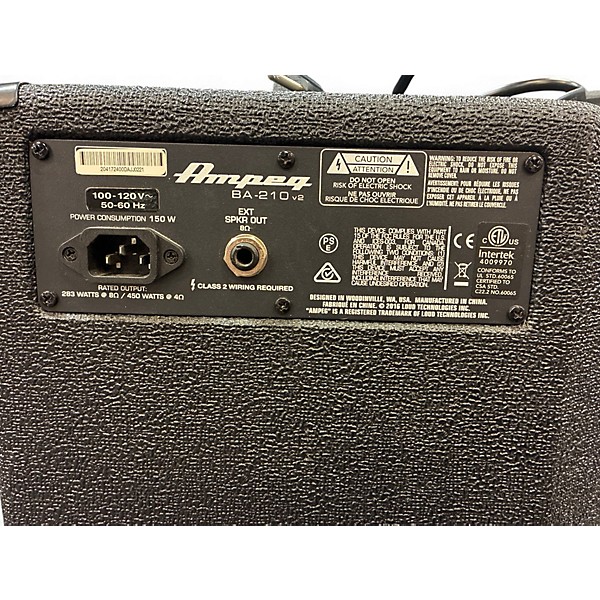 Used Ampeg BA-210 V2 Bass Power Amp