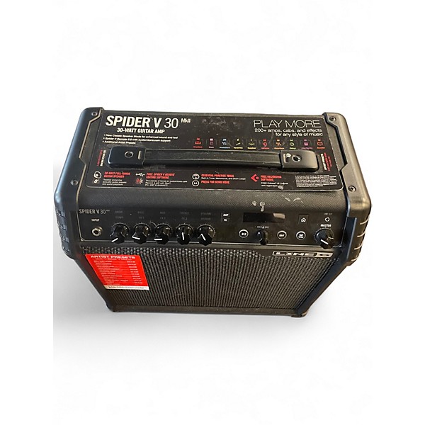 Used Line 6 Spider V 30 1x8 Guitar Combo Amp