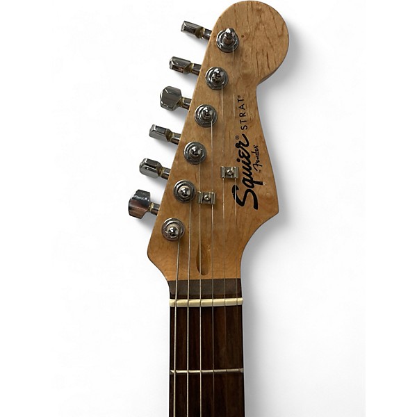 Used Squier Stratocaster 2 Color Sunburst Solid Body Electric Guitar