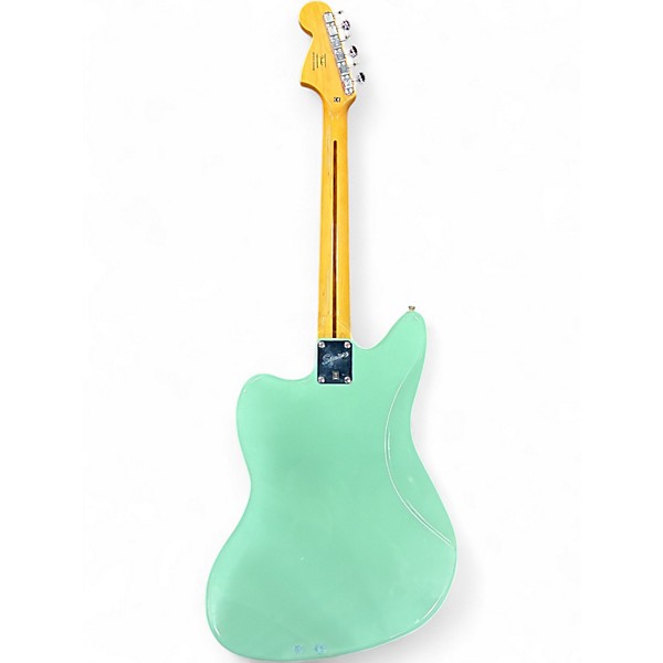 Used 2013 Squier Vintage Modified Jaguar Surf Green Solid Body Electric Guitar