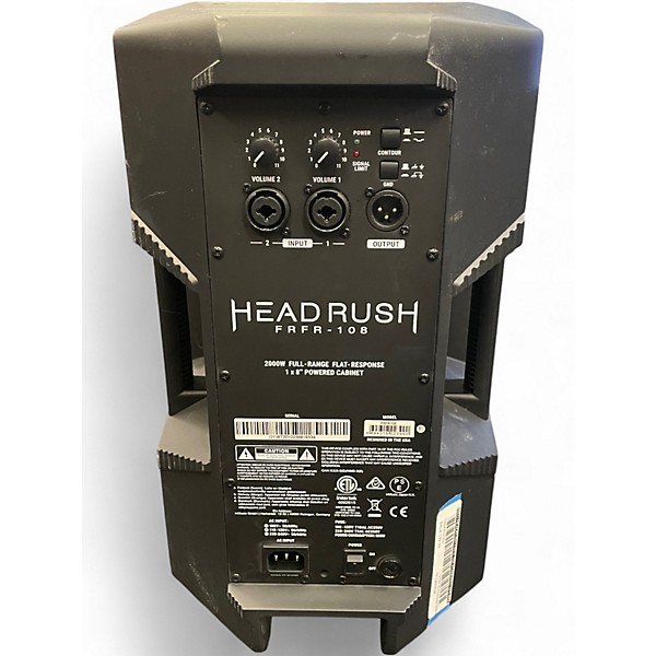 Used HeadRush FRFR-108 Powered Speaker