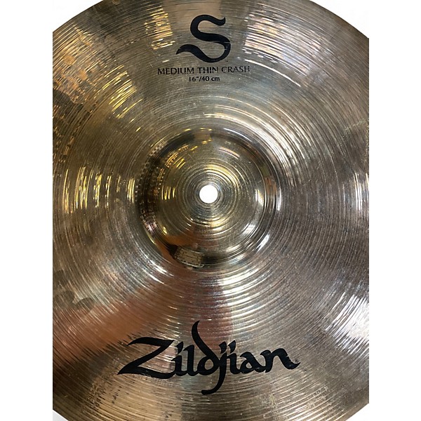 Used Zildjian 16in S Family Medium Thin Crash Cymbal