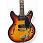 Used Magnum Semi Hollow Sunburst Hollow Body Electric Guitar