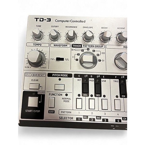 Used Behringer TD-3 Synthesizer