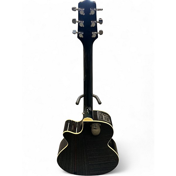 Used Takamine es450c Blue Acoustic Electric Guitar
