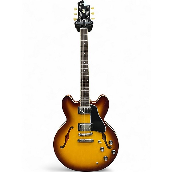 Used Epiphone ES335 IG Tobacco Sunburst Hollow Body Electric Guitar