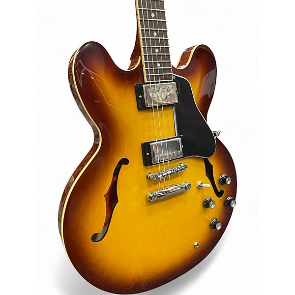 Used Epiphone ES335 IG Tobacco Sunburst Hollow Body Electric Guitar
