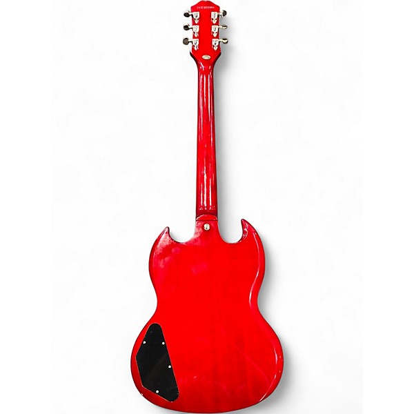 Used 2024 Epiphone SG Standard Cherry Solid Body Electric Guitar