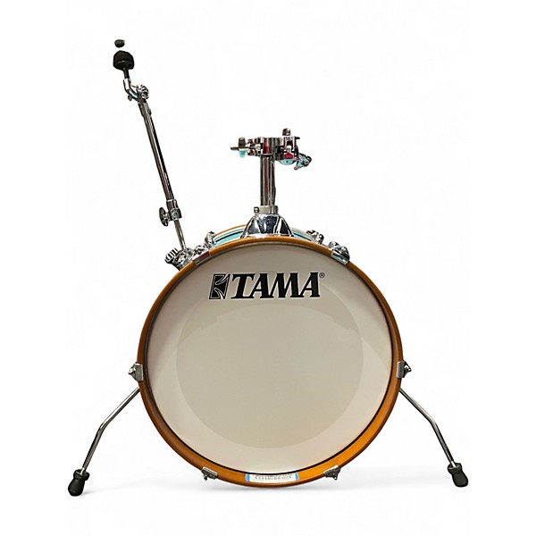 Used TAMA 4 Piece Club Jam Aqua Blue Drum Kit