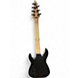 Used Jackson JS22-7 Dinky 7 String Black Solid Body Electric Guitar