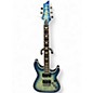 Used Schecter Guitar Research Omen Extreme 6 Blue Burst Solid Body Electric Guitar thumbnail