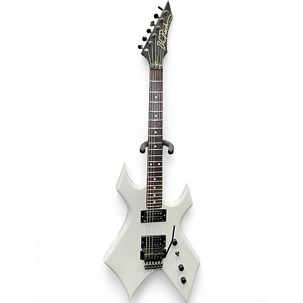 Used 1980s B.C. Rich Warlock White Solid Body Electric Guitar