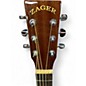 Used Zager parlor Mahogany Acoustic Guitar