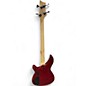 Used Mitchell MB100 Red Electric Bass Guitar