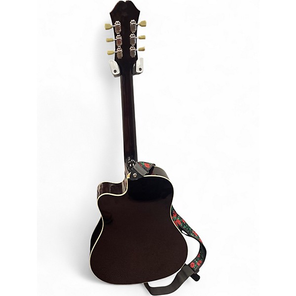 Used Epiphone HUMMINGBIRD EC STUDIO 2 Color Sunburst Acoustic Electric Guitar