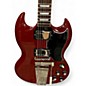 Used 2022 Gibson SG Standard '61 Maestro Vibrola Heritage Cherry Solid Body Electric Guitar