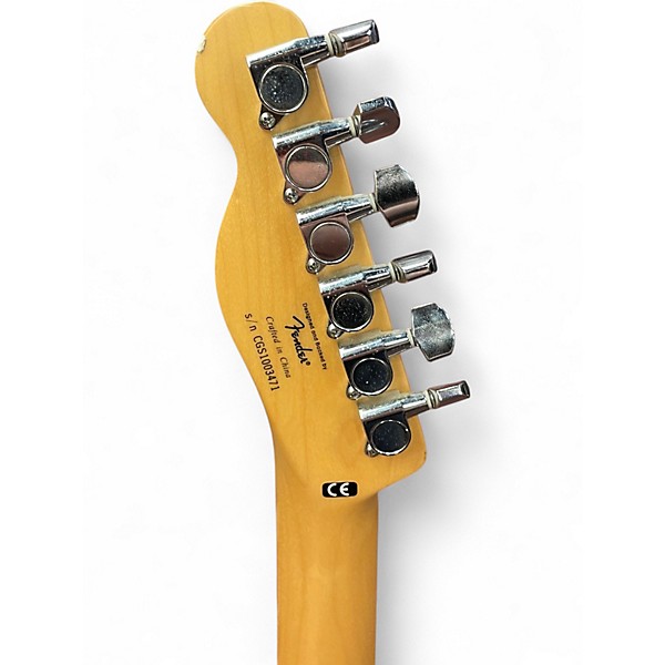 Used Squier John 5 Signature Telecaster Black Solid Body Electric Guitar