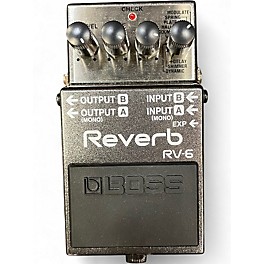 Used BOSS RV6 Digital Reverb Effect Pedal