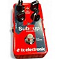 Used TC Electronic Sub N Up Octaver Effect Pedal
