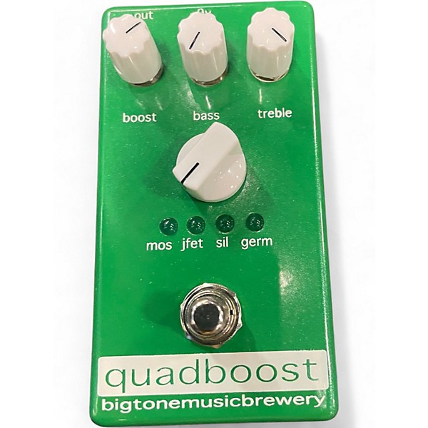 Used Big Tone Music Brewery Quadboost Effect Pedal