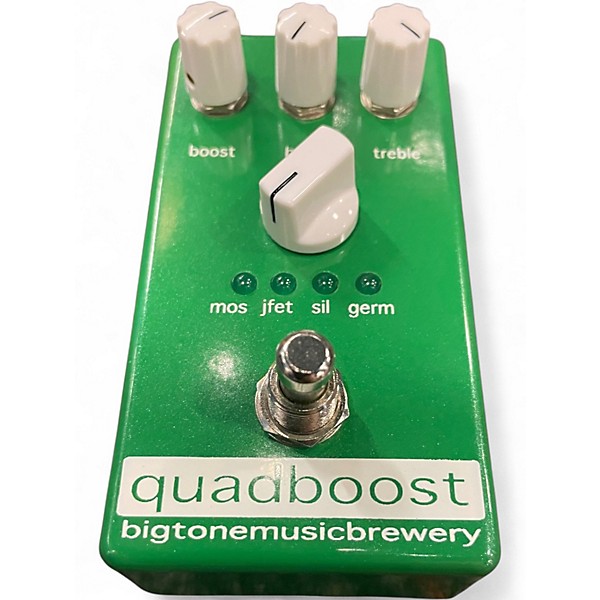 Used Big Tone Music Brewery Quadboost Effect Pedal