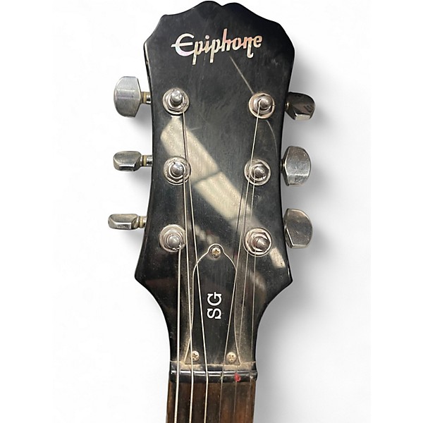 Used Epiphone SG SPECIAL Black Solid Body Electric Guitar