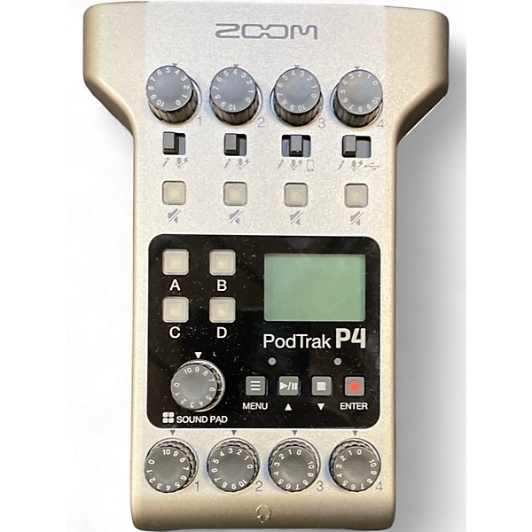 Used Zoom PODTRAK P4 MultiTrack Recorder
