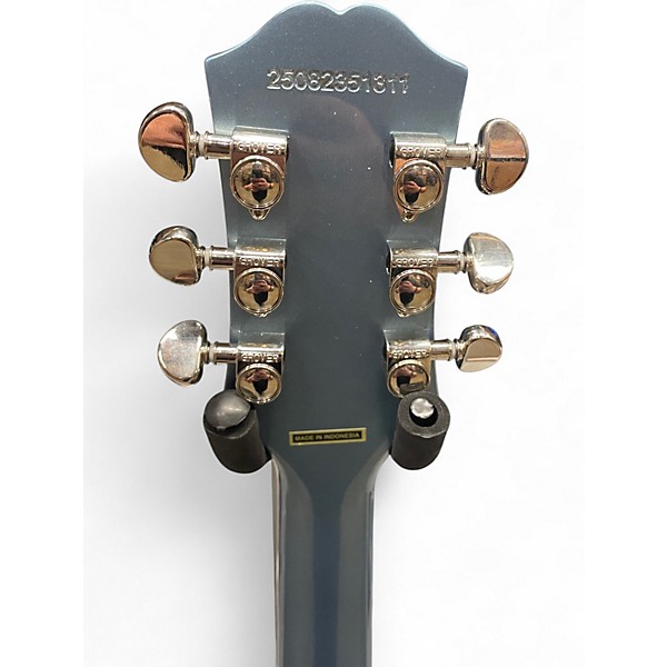 Used 2025 Epiphone Les Paul Modern Pro Pacific Blue Solid Body Electric Guitar