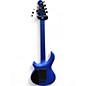Used Sterling by Music Man JOHN PETRUCCI MAJ100 Blue Solid Body Electric Guitar