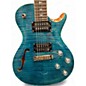 Used 2020s PRS Zach Myers Signature SE Trans Blue Solid Body Electric Guitar