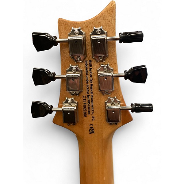 Used 2020s PRS Zach Myers Signature SE Trans Blue Solid Body Electric Guitar