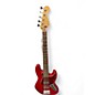 Used Fender Standard Jazz Bass V 5 String Candy Apple Red Electric Bass Guitar thumbnail