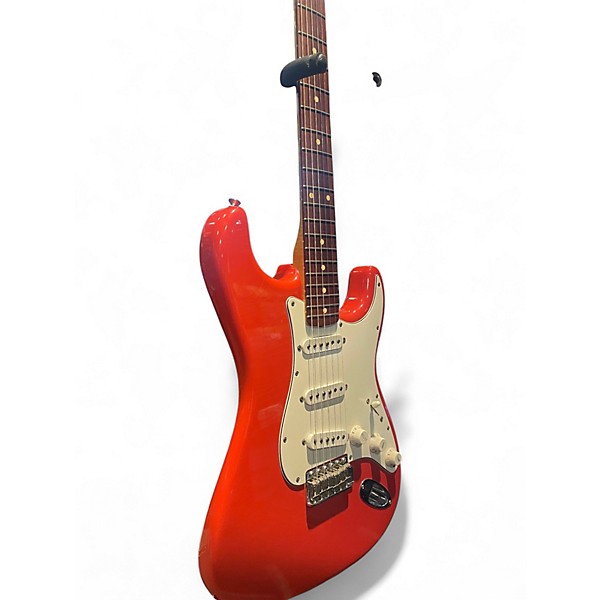 Used 2024 Fender 1960 Closet Classic Stratocaster Fiesta Red Solid Body Electric Guitar