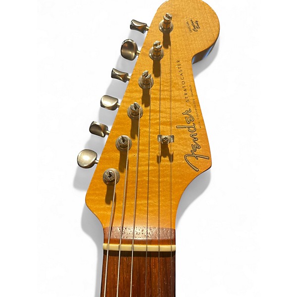 Used 2024 Fender 1960 Closet Classic Stratocaster Fiesta Red Solid Body Electric Guitar