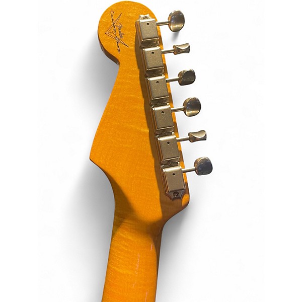 Used 2024 Fender 1960 Closet Classic Stratocaster Fiesta Red Solid Body Electric Guitar