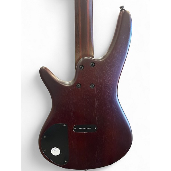 Used Ibanez SR500 Brown Electric Bass Guitar