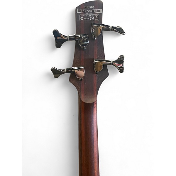 Used Ibanez SR500 Brown Electric Bass Guitar