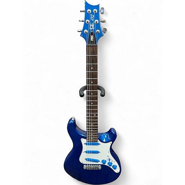 Used PRS SE EG Blue Solid Body Electric Guitar