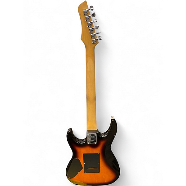 Used Vantage II8T 2 Color Sunburst Solid Body Electric Guitar