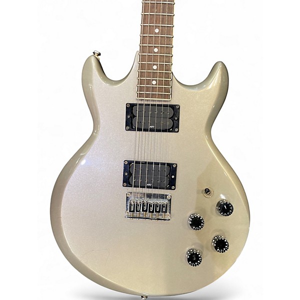 Used Ibanez AX120 Silver Solid Body Electric Guitar