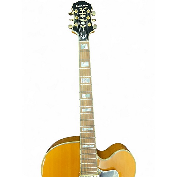 Used Epiphone Emperor Regent Natural Hollow Body Electric Guitar